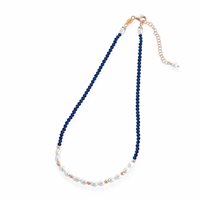 Collana Lelune Donna LELUNE GLAMOUR in Argento Perla LGNK377.4